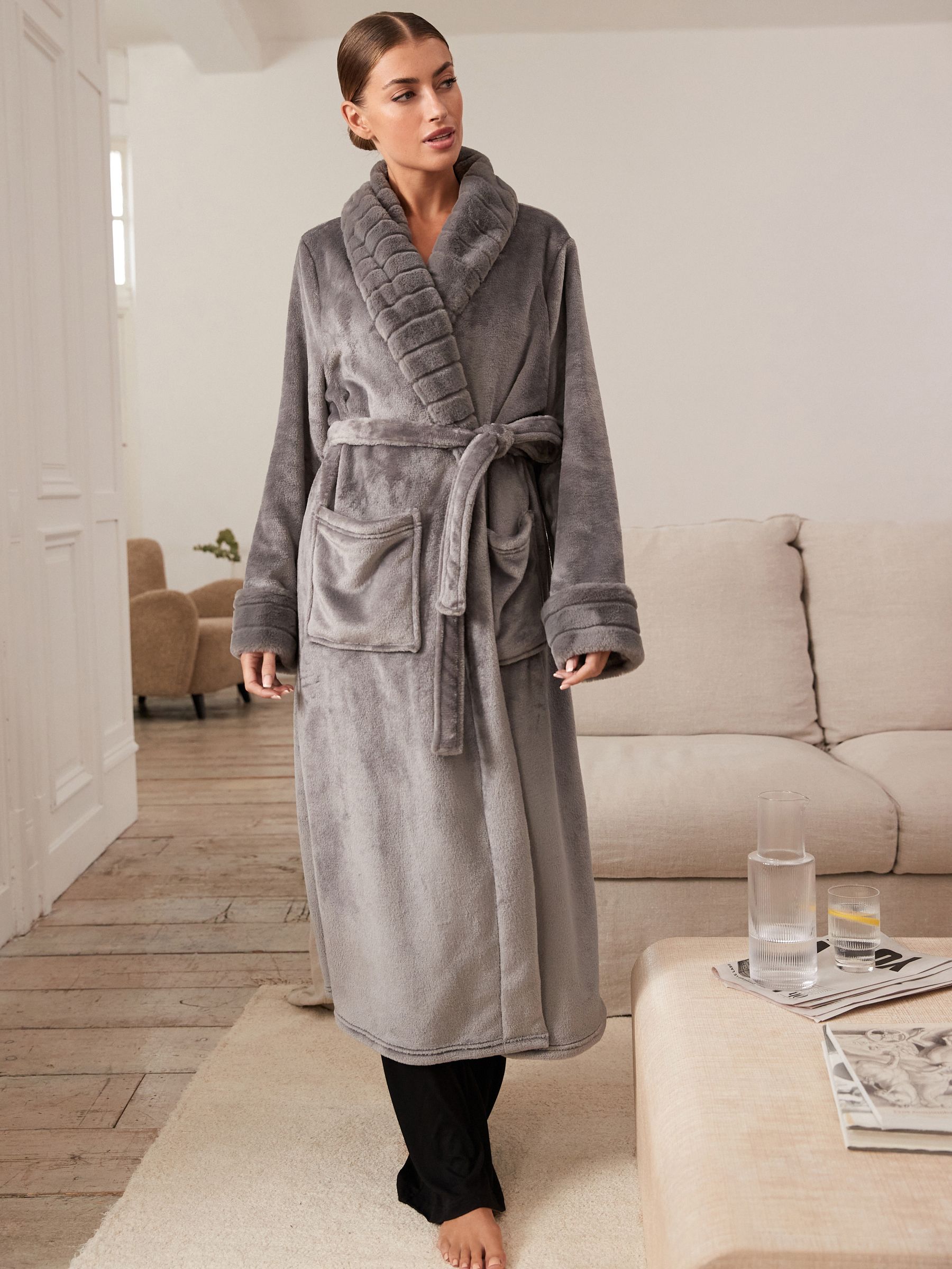 Acheter Gris Peignoir ultra doux from Next Luxembourg