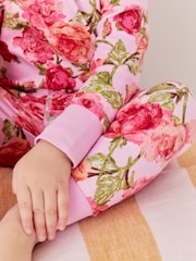Pink/Black Floral Pyjamas 3 Pack (9mths-16yrs) - Image 4 of 12