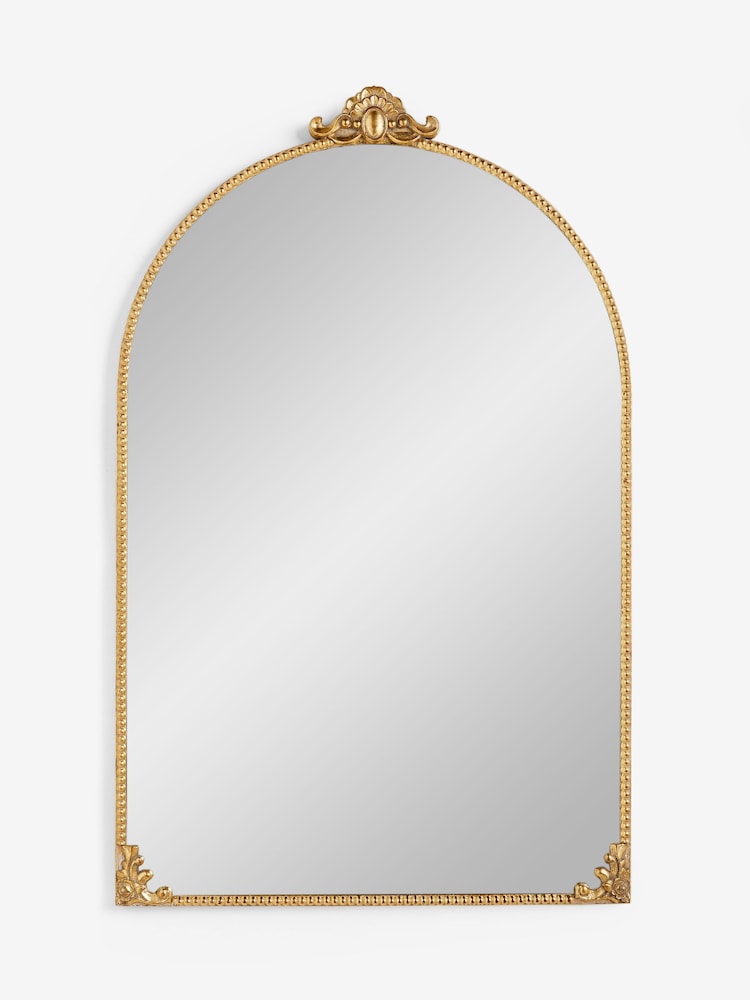 Shabby Chic Gold Elora Mantle Mirror - Image 2 of 2