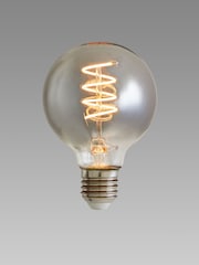 Madison 4W LED ES Smoke Spiral Globe Dimmable Bulb - Image 1 of 4