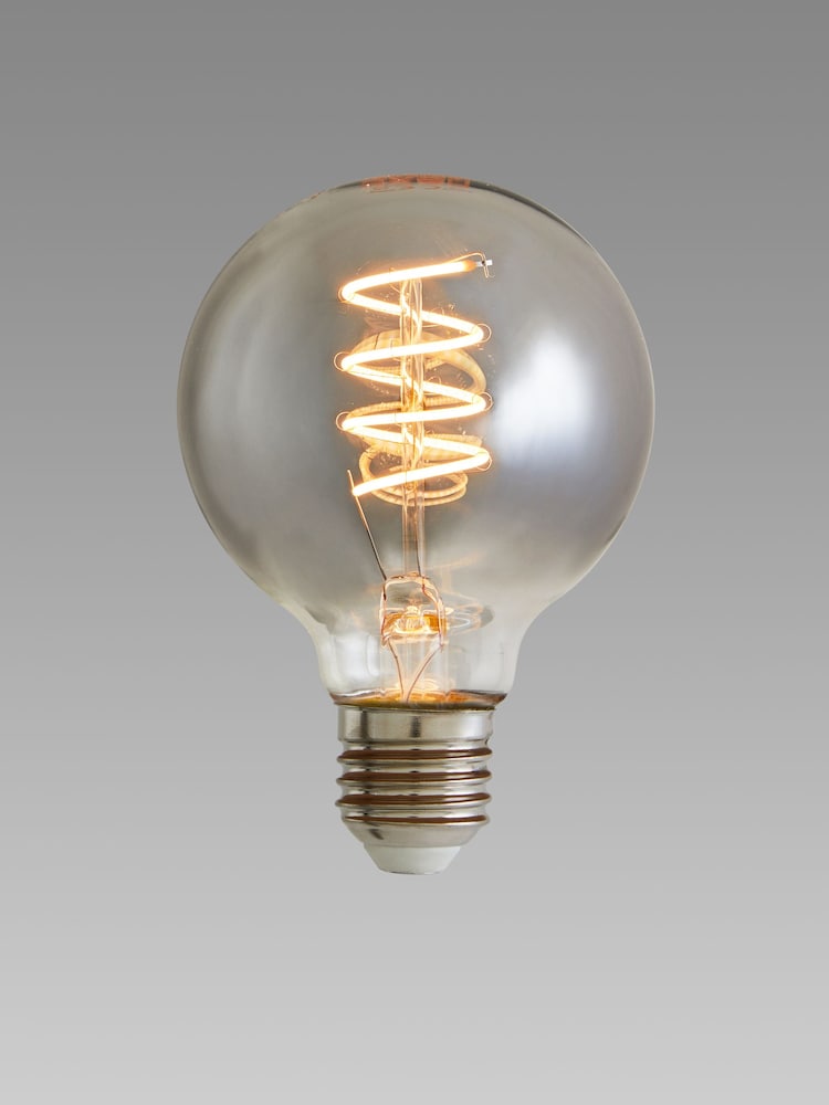 Madison 4W LED ES Smoke Spiral Globe Dimmable Bulb - Image 1 of 4