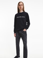 Calvin Klein Black Core Logo Sweatshirt - Image 3 of 5