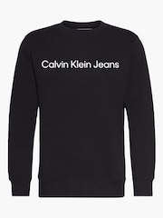 Calvin Klein Black Core Logo Sweatshirt - Image 5 of 5