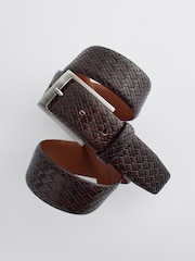 Brown Signature Textured Belt - Image 2 of 7