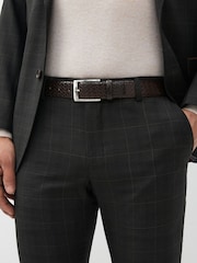 Brown Signature Textured Belt - Image 5 of 7