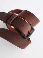 Brown Casual Leather Belt - Image 5 of 6