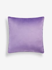 Lilac Purple 59 x 59cm Matte Velvet Cushion - Image 3 of 6