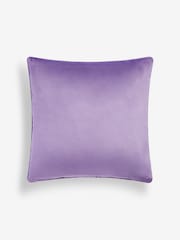 Lilac Purple 59 x 59cm Matte Velvet Cushion - Image 5 of 6