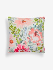 Pink Bright Spring Floral 50 x 50cm Cushion - Image 2 of 5