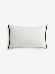 Ochre Yellow 50 x 30cm Embellished Bee Cushion - Image 5 of 5