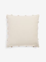 Natural Chevron Bobble 43 x 43cm Cushion - Image 6 of 6