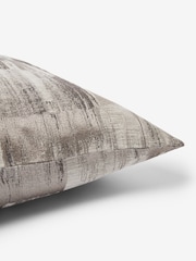 Silver 50 x 50cm Metallic Abstract Cushion - Image 7 of 7