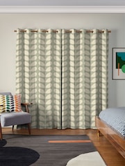 Orla Kiely Pebble Jumbo Solid Stem Made to Measure 100% Cotton Curtains - Image 2 of 9