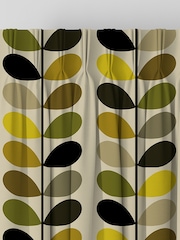 Orla Kiely Yellow Multi Stem Made to Measure 100% Cotton Curtains - Image 5 of 8