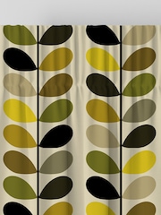 Orla Kiely Yellow Multi Stem Made to Measure 100% Cotton Curtains - Image 6 of 8