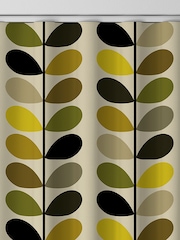 Orla Kiely Yellow Multi Stem Made to Measure 100% Cotton Curtains - Image 8 of 8