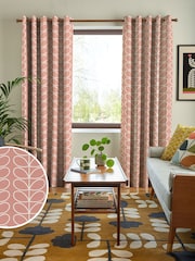 Orla Kiely Bubblegum Jumbo Linear Stem Made to Measure Curtains - Image 1 of 9