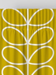 Orla Kiely Sunflower Jumbo Linear Stem Made to Measure 100% Cotton Curtains - Image 5 of 9