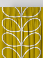 Orla Kiely Sunflower Jumbo Linear Stem Made to Measure 100% Cotton Curtains - Image 6 of 9