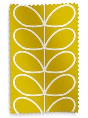 Orla Kiely Sunflower Jumbo Linear Stem Made to Measure 100% Cotton Curtains - Image 9 of 9