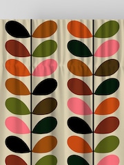 Orla Kiely Pink/Red Multi Stem Made to Measure Curtains - Image 6 of 9