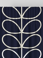 Orla Kiely Whale Jumbo Linear Stem Made to Measure 100% Cotton Curtains - Image 6 of 9