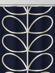 Orla Kiely Whale Jumbo Linear Stem Made to Measure 100% Cotton Curtains - Image 8 of 9
