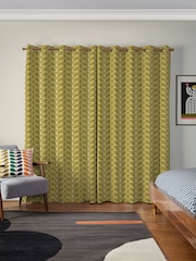 Orla Kiely Seagrass Jumbo Linear Stem Made to Measure Curtains - Image 2 of 9