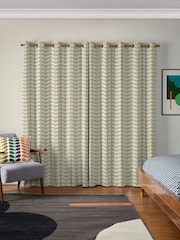 Orla Kiely Pebble Solid Stem Made to Measure 100% Cotton Curtains - Image 2 of 9