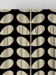 Orla Kiely Black Solid Stem Made to Measure Curtains - Image 5 of 9