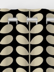 Orla Kiely Black Solid Stem Made to Measure Curtains - Image 7 of 9