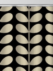 Orla Kiely Black Solid Stem Made to Measure Curtains - Image 8 of 9