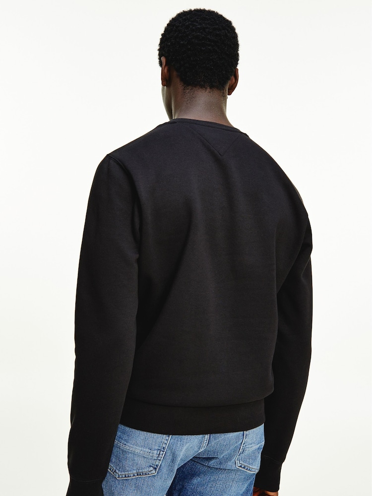 Tommy Hilfiger Black Logo Sweatshirt - Image 2 of 7