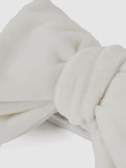 Reiss Ivory Hike Velvet Bow Tie - Image 4 of 4