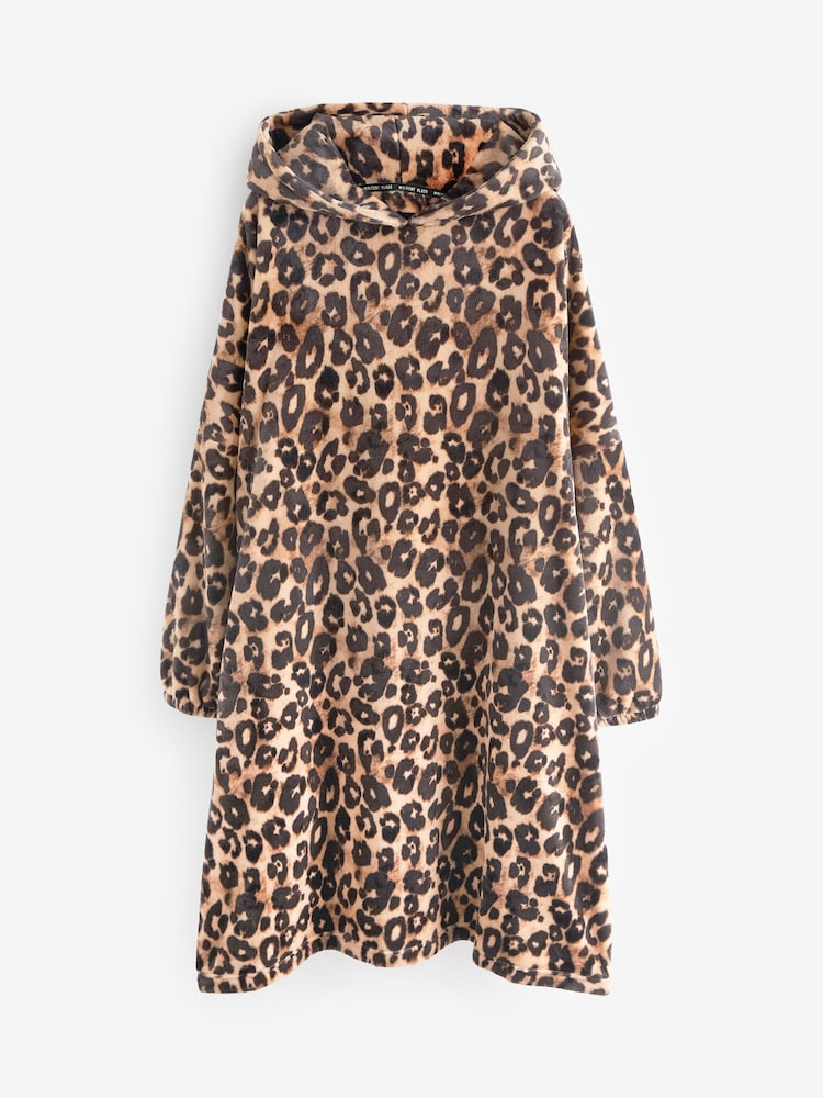 Myleene Klass Animal Print Hooded Blanket - Image 1 of 2