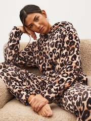 Myleene Klass Animal Print All-In-One - Image 1 of 4