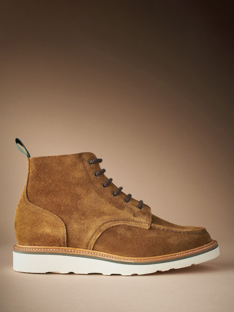 Sanders for Next Apron Wedge Boots - Image 3 of 7