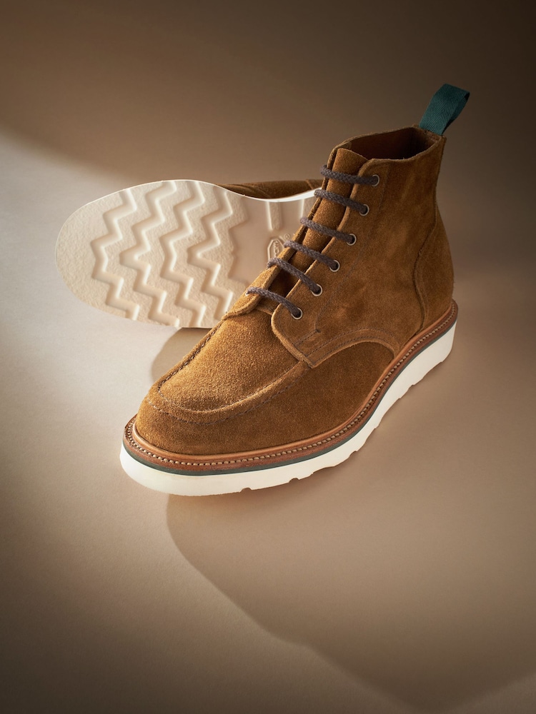 Sanders for Next Apron Wedge Boots - Image 5 of 7