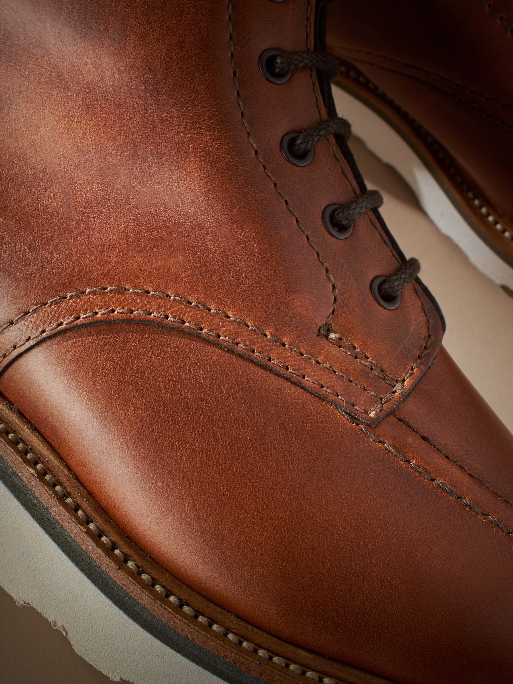 Buy Tan Brown Leather Sanders for Next Apron Wedge Boots from Next Norway