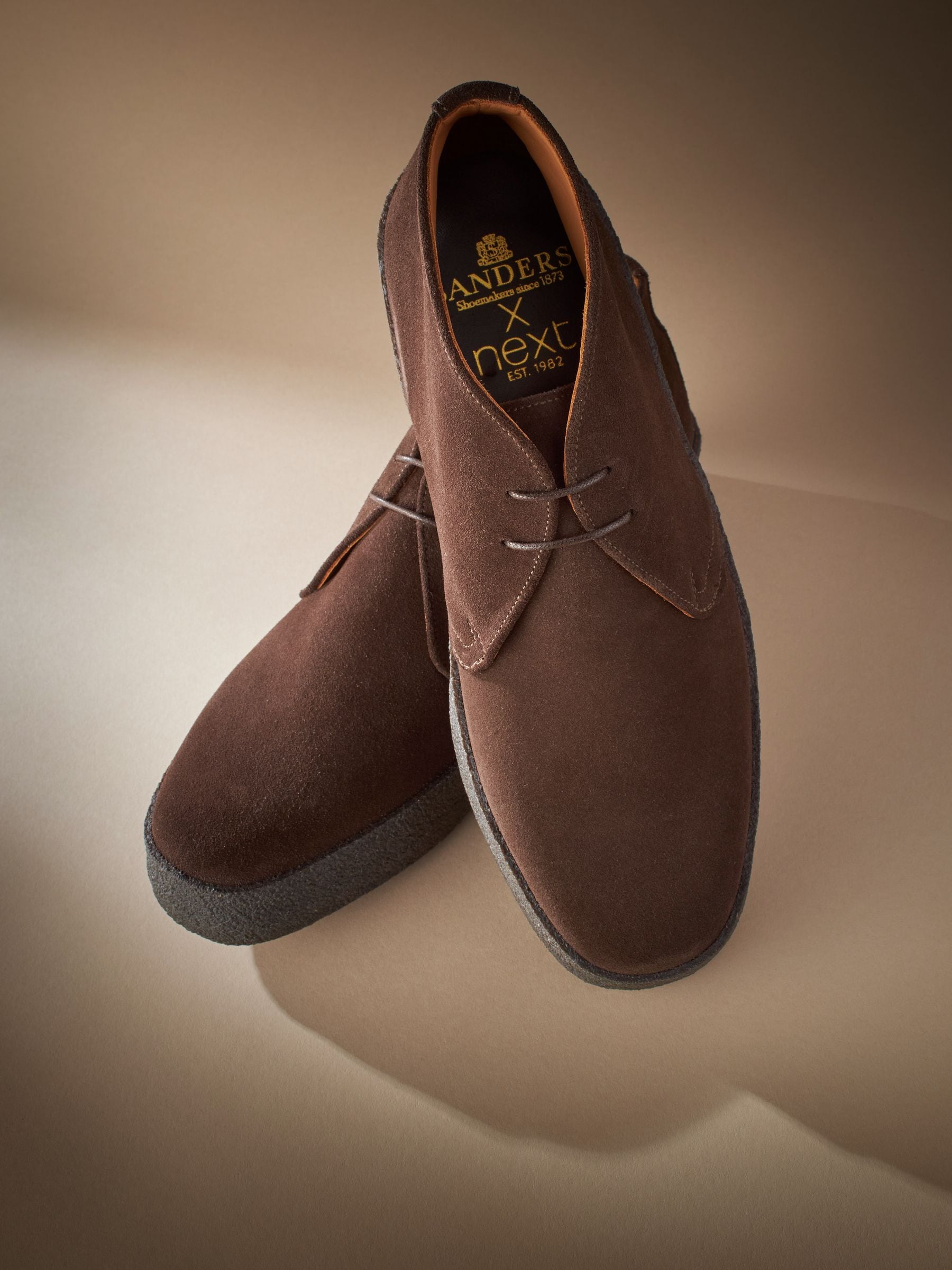Buy Brown Suede Sanders for Next Crepe Chukka Boots from Buy Brown Suede Sanders for Next Crepe Chukka Boots from