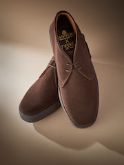 Brown Suede Sanders for Next Crepe Chukka Boots - Image 7 of 8