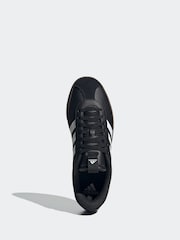 adidas Black/White VL Court Trainers - Image 8 of 11