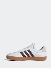 adidas White Ground VL Court Trainers - Image 4 of 10