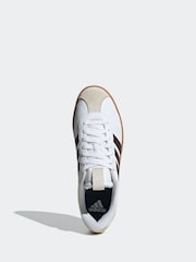 adidas White Ground VL Court Trainers - Image 7 of 10