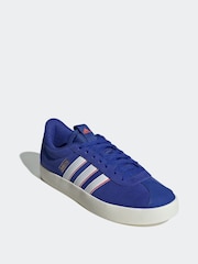 adidas Blue/White Sportswear VL Court Trainers - Image 2 of 7