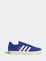 adidas Blue/White Sportswear VL Court Trainers - Image 6 of 7