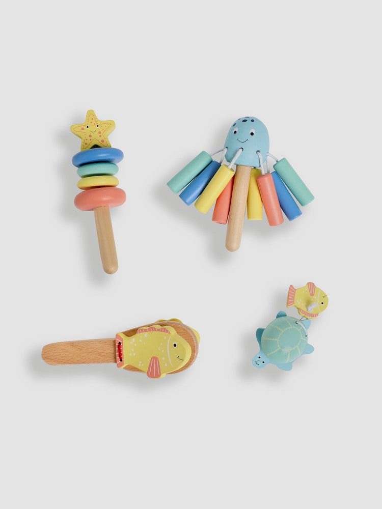 JoJo Maman Bébé Under the Sea Musical Instrument Set - Image 1 of 5