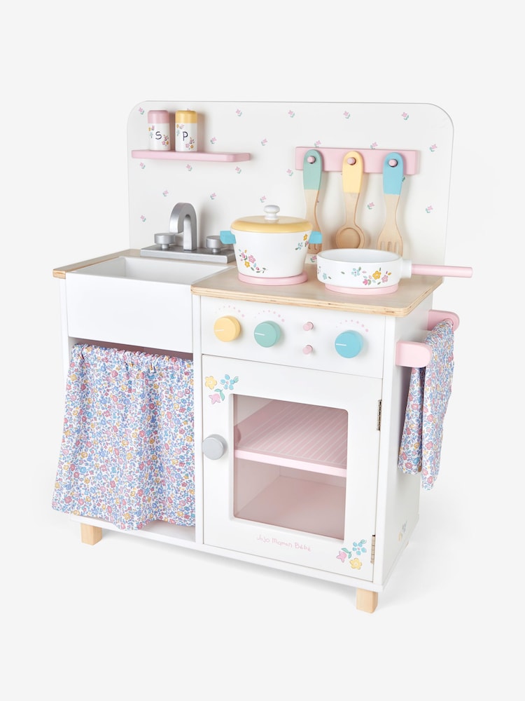 JoJo Maman Bébé Pretty Ditsy Play Kitchen - Image 11 of 11