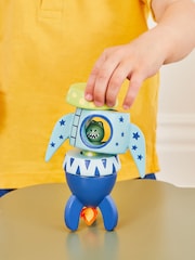 JoJo Maman Bébé Magnetic Dino Rocket Stacker - Image 2 of 8