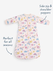 JoJo Maman Bébé Blue 2.5 Tog Travel Baby Sleeping Bag - Image 1 of 2